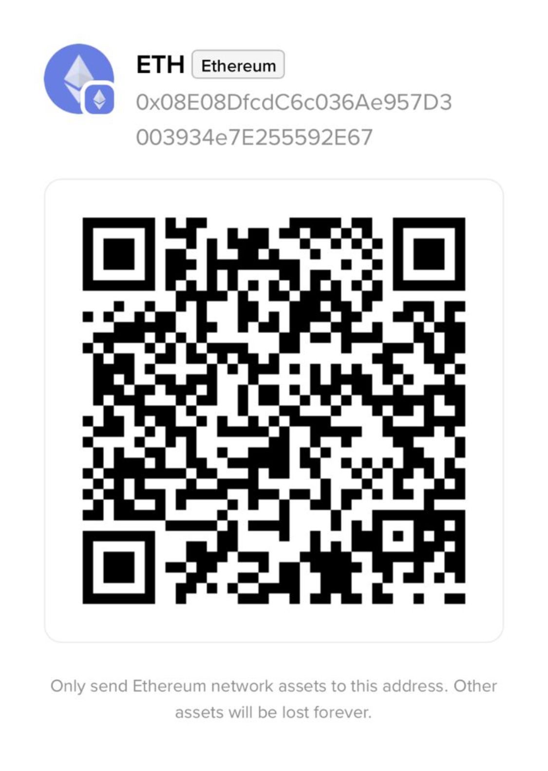 Ethereum QR